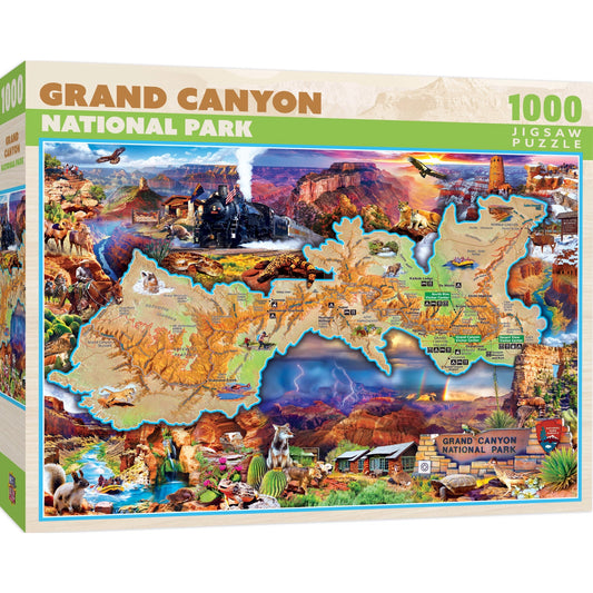 National Parks - Grand Canyon 1000 Piece Jigsaw Puzzle